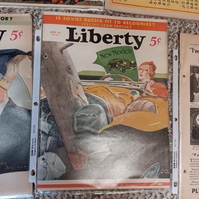 1933 LIBERTY MAGAZINES