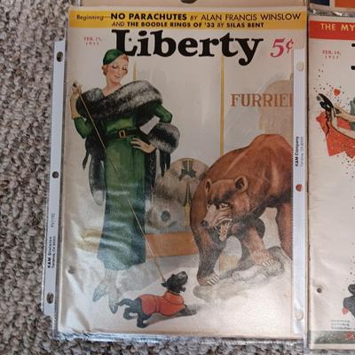 1933 LIBERTY MAGAZINES