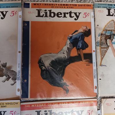 1933 LIBERTY MAGAZINES