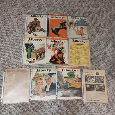 1933 LIBERTY MAGAZINES