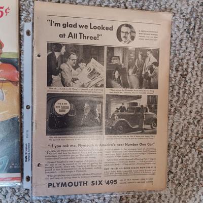 1933 LIBERTY MAGAZINES