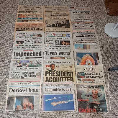 NEWSPAPER HEADLINES
