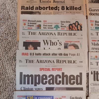 NEWSPAPER HEADLINES