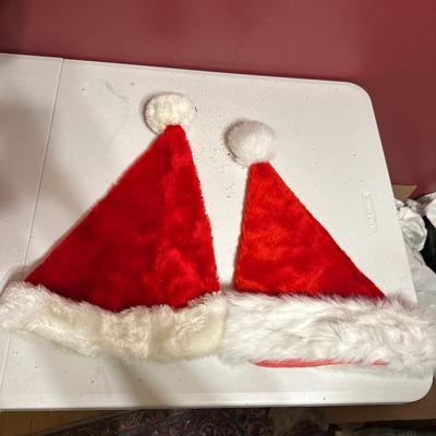 Christmas decor and bin