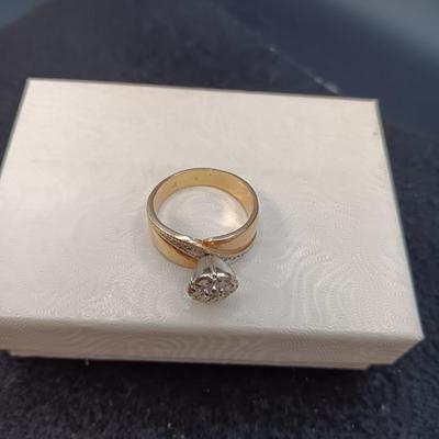 14K GOLD RING 7.21g SIZE 7 1/4