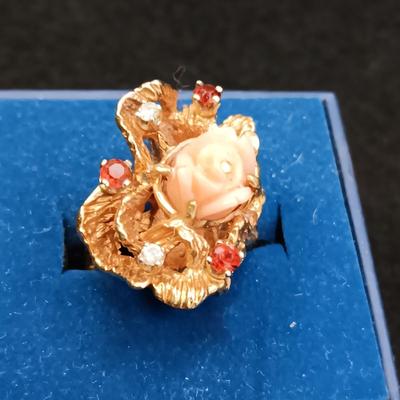 14K GOLD RING 16.53g SIZE 6 1/2