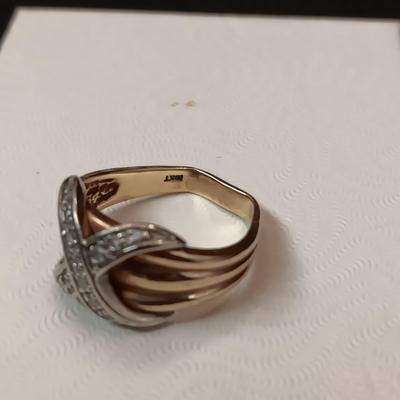 10K GOLD RING 4.68g SIZE 5 1/4