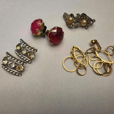 Clip on earrings