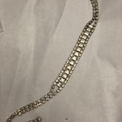 Rhinestone necklace