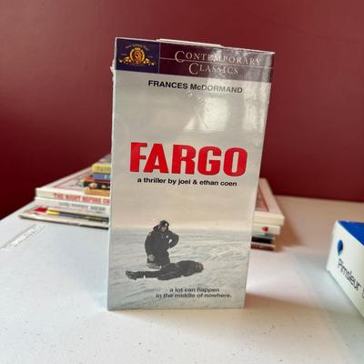 Mixed media and the Fargo movie on VHS
