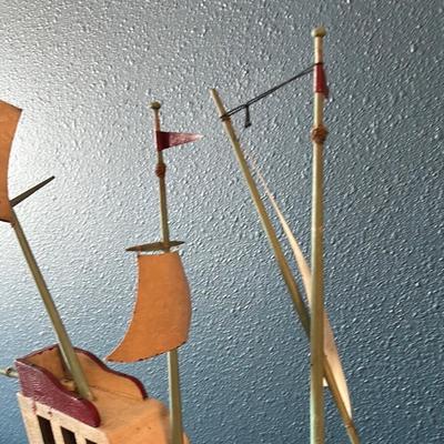 Antique toy ship
