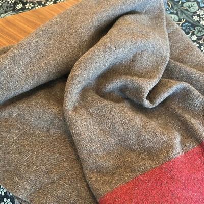 Vintage Swiss Army 40’s wool blanket
