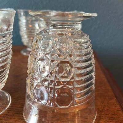 Vintage parfait cups