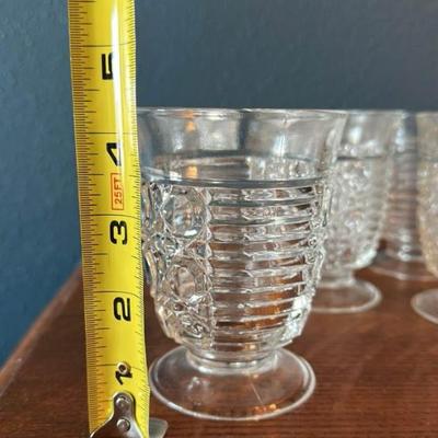 Sale Photo Thumbnail #231: Beautiful set of six parfait cups