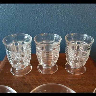 Vintage parfait cups
