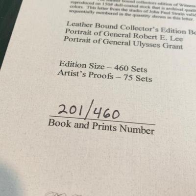 John Paul Strain SIGNED & NUMBERED Civil War Witness Art Hardback NEW IN SEALED PLASTIC