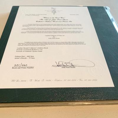 John Paul Strain SIGNED & NUMBERED Civil War Witness Art Hardback NEW IN SEALED PLASTIC