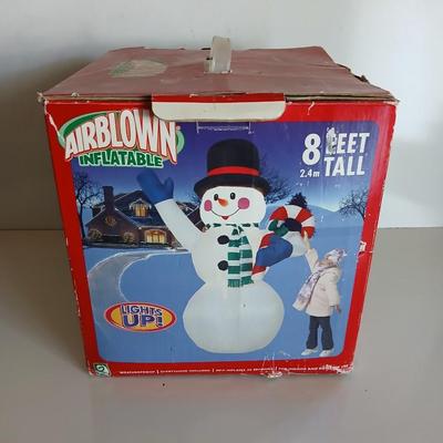 Gemmy Air blown Inflatable 8-Foot Snowman – Lights Up!