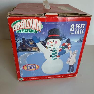 Gemmy Air blown Inflatable 8-Foot Snowman – Lights Up!