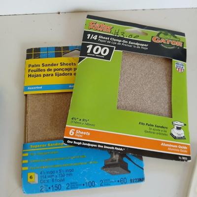 DIY Hand Tool & Repair Lot –Utility knife, chalk line and chalk, window screen tool, and more