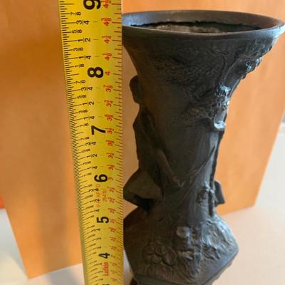 Heavy Cast Deco Vase