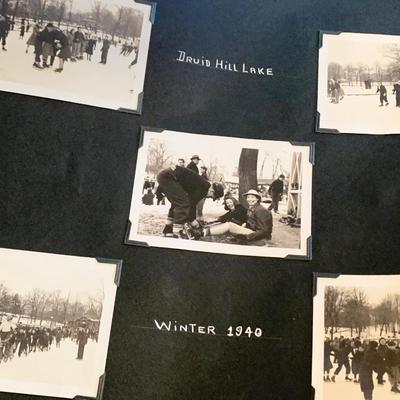 1930s/40s Photo Scrapbook Worlds Fair Zoo Rehoboth DC Solomons Island much more