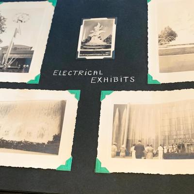 1930s/40s Photo Scrapbook Worlds Fair Zoo Rehoboth DC Solomons Island much more