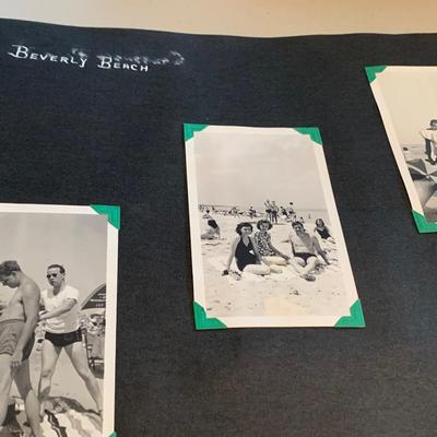 1930s/40s Photo Scrapbook Worlds Fair Zoo Rehoboth DC Solomons Island much more