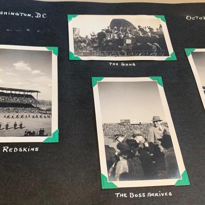 1930s/40s Photo Scrapbook Worlds Fair Zoo Rehoboth DC Solomons Island much more