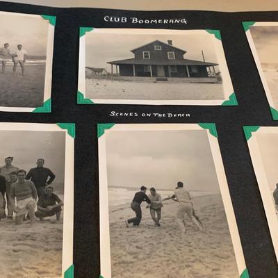 1930s/40s Photo Scrapbook Worlds Fair Zoo Rehoboth DC Solomons Island much more