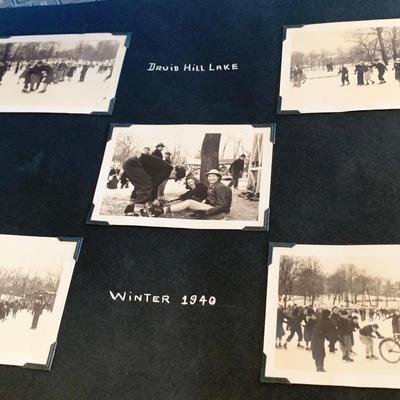 1930s/40s Photo Scrapbook Worlds Fair Zoo Rehoboth DC Solomons Island much more