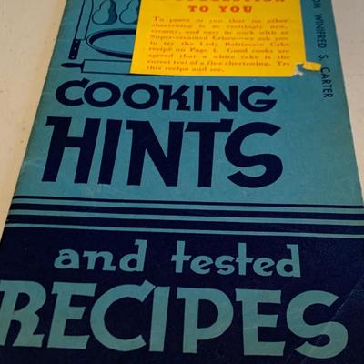 Vintage Advertising Cookbooks Lot