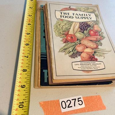 Vintage Advertising Cookbooks Lot