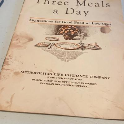 Vintage Advertising Cookbooks Lot