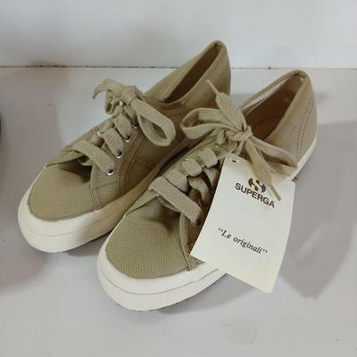 Women’s Shoe Duo – DC & Superga (New with Tags)