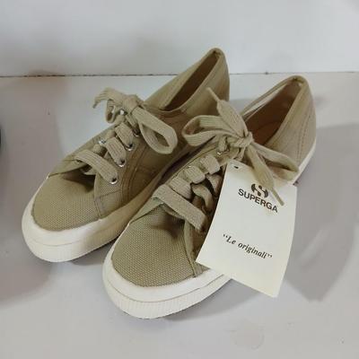 Women’s Shoe Duo – DC & Superga (New with Tags)