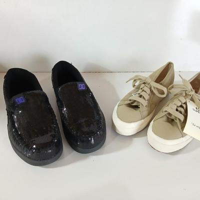 Women’s Shoe Duo – DC & Superga (New with Tags)