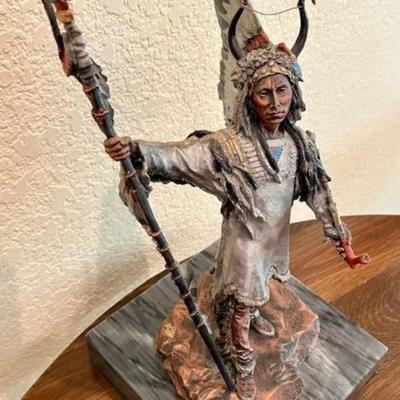 C.A. Pardell Legends Bronze Sculpture "Triumphant"