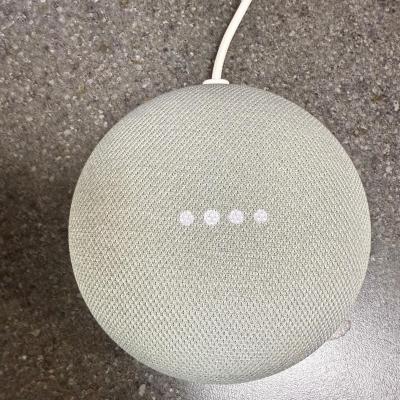 Google Home Mini Smart Speaker with Google Assistant - Chalk Gray