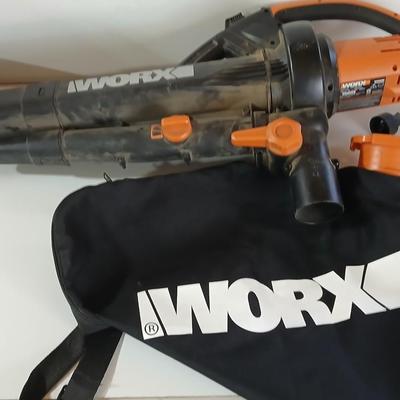 WORX Electric TriVac Leaf Blower/Mulcher/Vacuum – WG500 Series
