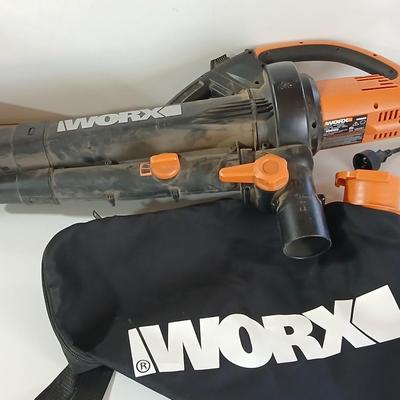 WORX Electric TriVac Leaf Blower/Mulcher/Vacuum – WG500 Series