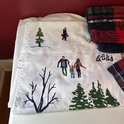 Winter bathroom set