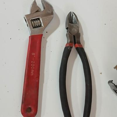 Craftsman 3/4 HP Jigsaw + Pliers & Adjustable Wrench Lot