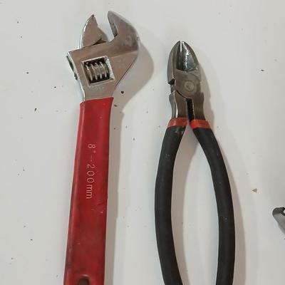 Craftsman 3/4 HP Jigsaw + Pliers & Adjustable Wrench Lot
