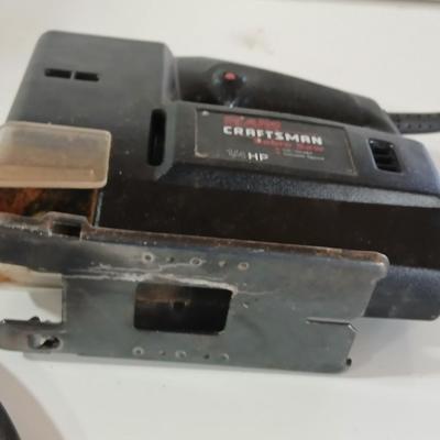 Craftsman 3/4 HP Jigsaw + Pliers & Adjustable Wrench Lot