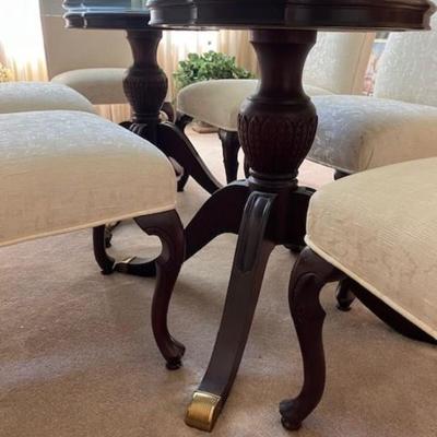 Glass Top Dining Table With Six Chairs