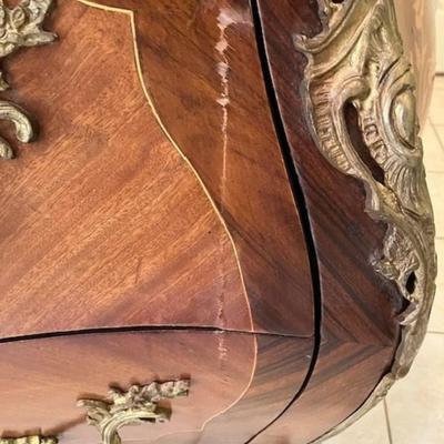 Ornate Marble Top Dresser