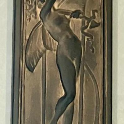 Two Framed Quadri Ceramic Figures