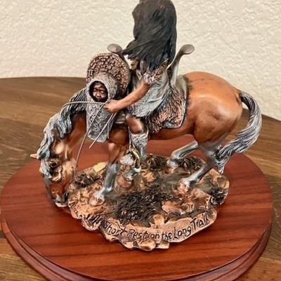C.A. Pardell Legends Mixed Media (Bronze/Pewter) Sculpture