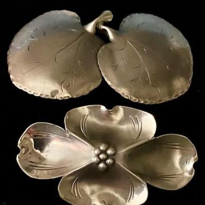 Two Steling Silver Pins